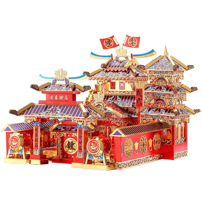 3d Metal Puzzle for Adult Chinese Style Building Kits Diy