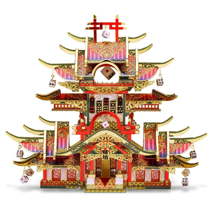 3d Metal Puzzle for Adult Chinese Style Building Kits Diy