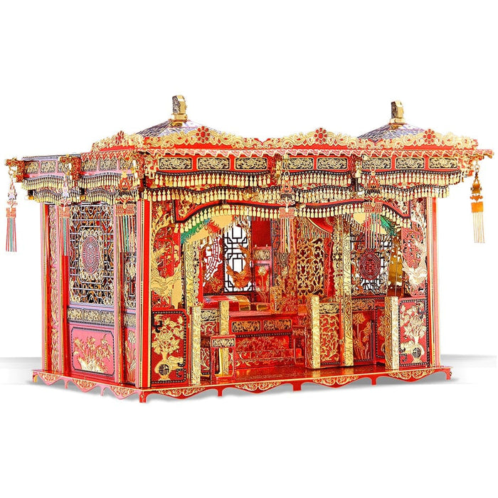 3d Metal Puzzle -bridal Sedan Chair Wedding Series Model