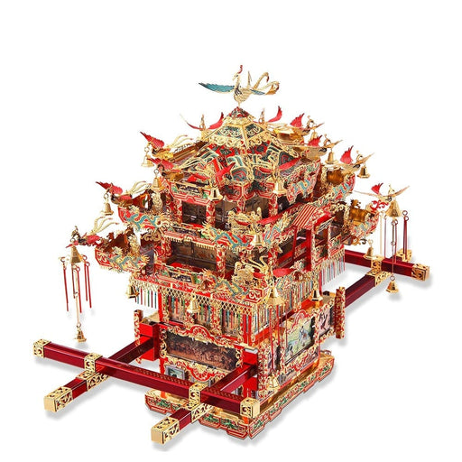 3d Metal Puzzle -bridal Sedan Chair Wedding Series Model