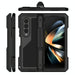 Metal Shockproof Waterproof Phone Case With Folding Holder