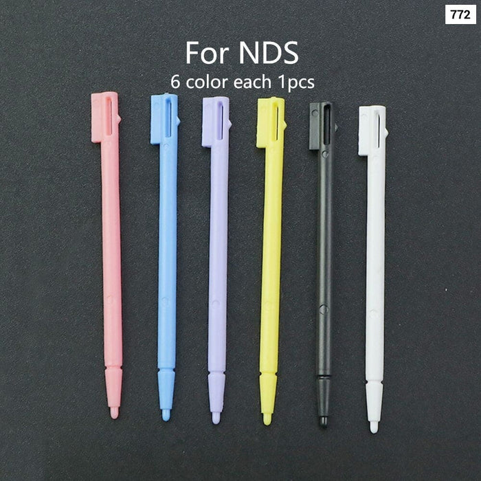 Metal Telescopic Plastic Touch Screen Stylus Pen For Ndsl