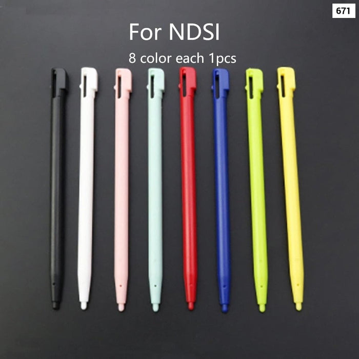 Metal Telescopic Plastic Touch Screen Stylus Pen For Ndsl