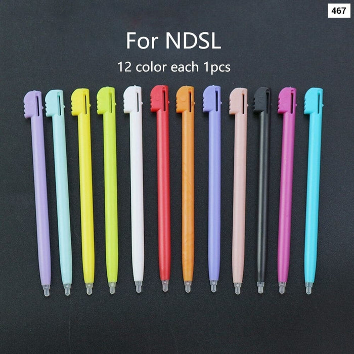 Metal Telescopic Plastic Touch Screen Stylus Pen For Ndsl