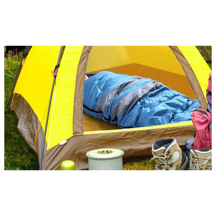 Micro Compact Design Thermal Sleeping Bag Blue