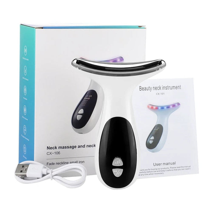 Microcurrent Face And Neck Massager For Anti Aging