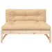 Middle Sofa 120x80 Cm Solid Wood Pine Nxpitb