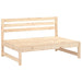 Middle Sofa 120x80 Cm Solid Wood Pine Nxpitb