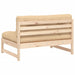 Middle Sofa 120x80 Cm Solid Wood Pine Nxpitb