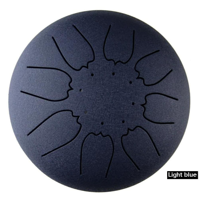 Mini 8-tone Steel Tongue Drum 6 Inch c Key Hand Pan