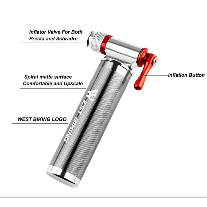 Mini Aluminum Bicycle Co2 Pump