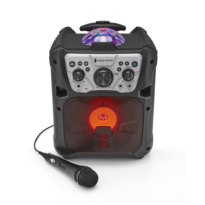 Mini Fiesta Karaoke With Bluetooth And Light Show