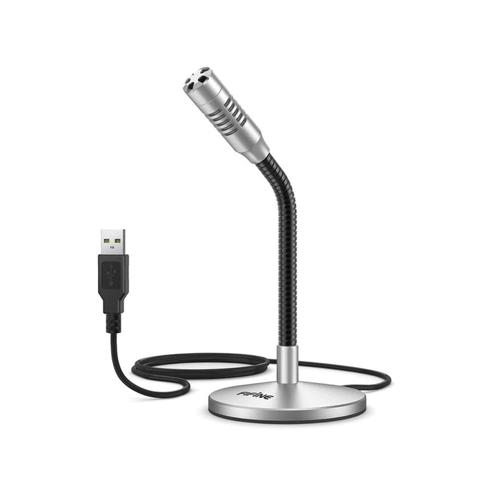 Mini Gooseneck Usb Microphone For Computer & Laptop