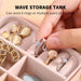 Mini Jewelry Storage Box Portable Home Travel Earrings