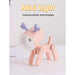 Mini Led Dog Night Light Cute Phone Holder Desk Lamp