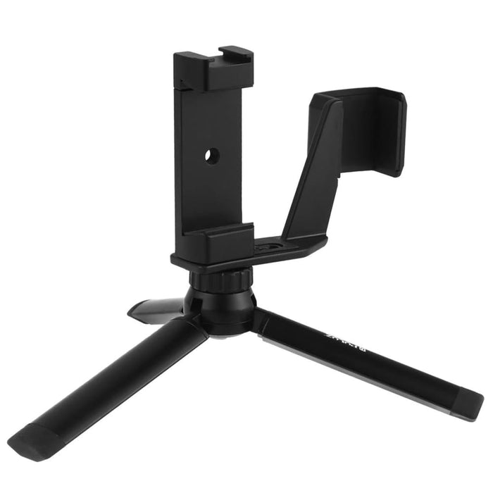 Mini Metal Desktop Tripod Mount Phone Clamp Expansion Fixed