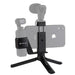 Mini Metal Desktop Tripod Mount Phone Clamp Expansion Fixed