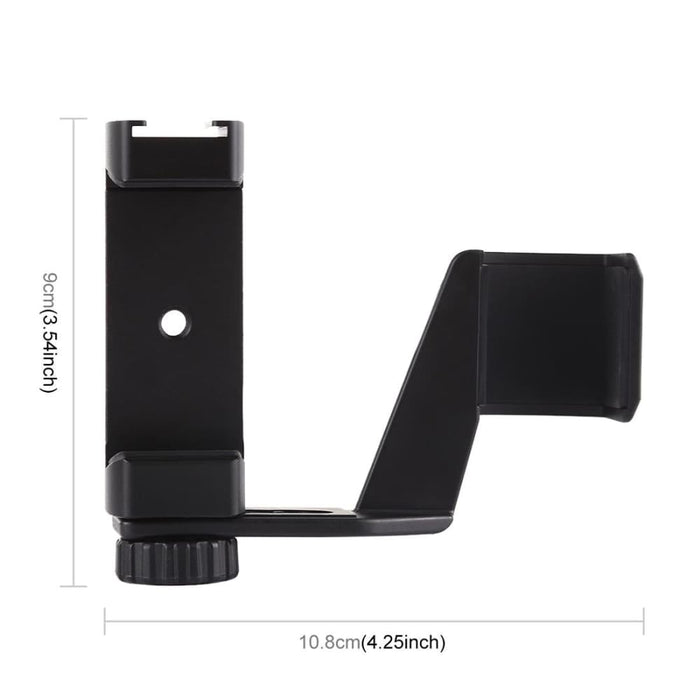 Mini Metal Desktop Tripod Mount Phone Clamp Expansion Fixed