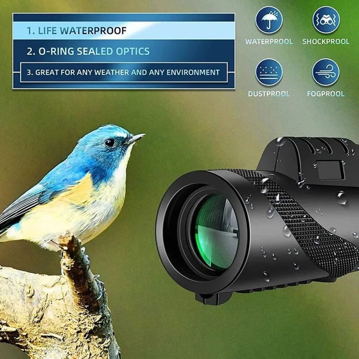 Mini Portable Powerful Zoom Long Distance Folding Telescope