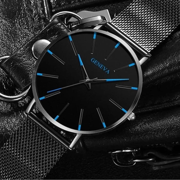 Minimalist Mens Fashion Ultra Thin Watches Simple Men