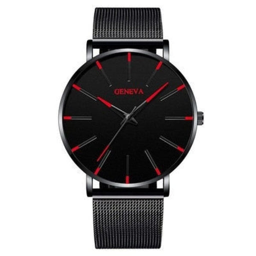 Minimalist Mens Fashion Ultra Thin Watches Simple Men