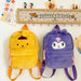 Miniso Plush Cartoon Backpack For Kids