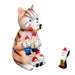 Vibe Geeks Mischievous Cat Garden Gnome Outdoor Statue