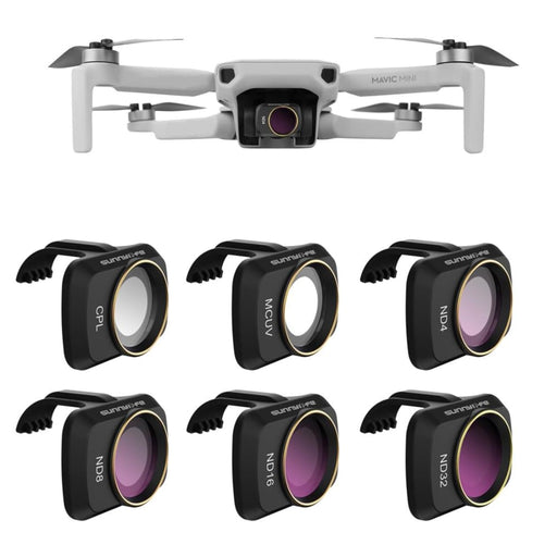 Mm Fi9258 For Dji Mavic Mini / 2 6 In 1 Drone Lens Filter