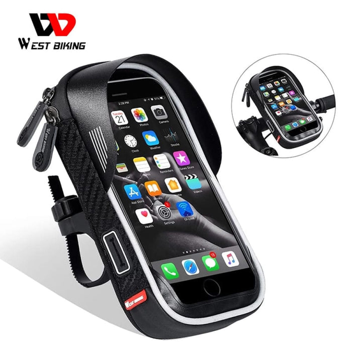 Mobile Phone Reflective Mount Bag For 6.5 Inch Phones