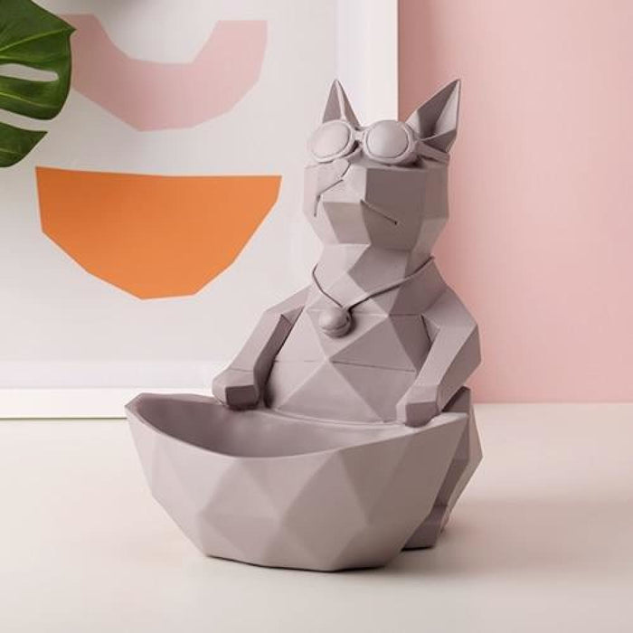 Modern Animals Figurine Vase Tissue Holder For Living Room