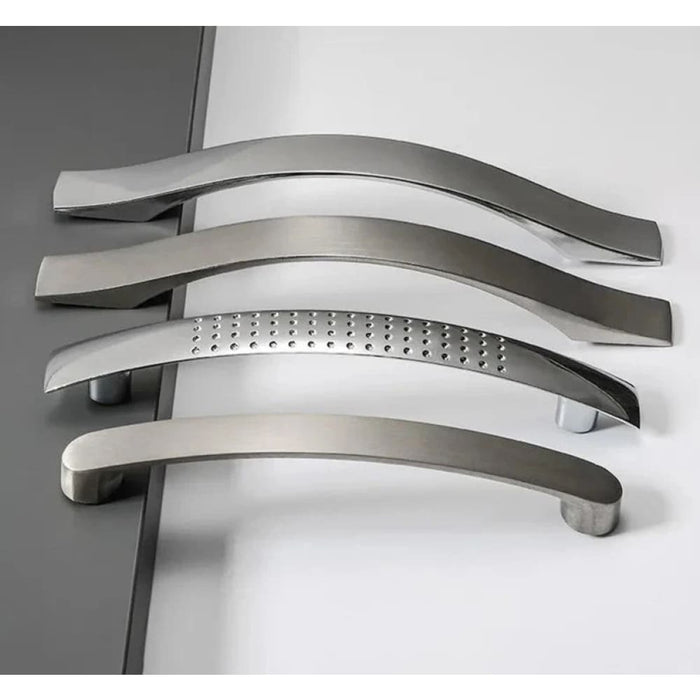 Modern Silver Cabinet Handles For Kitchen And Wardrobe