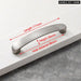 Modern Silver Cabinet Handles For Kitchen And Wardrobe