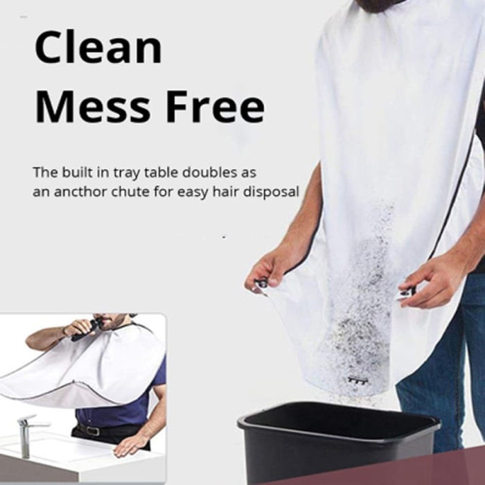 Modern Style Beard Apron Shaving With Suction Cup Set