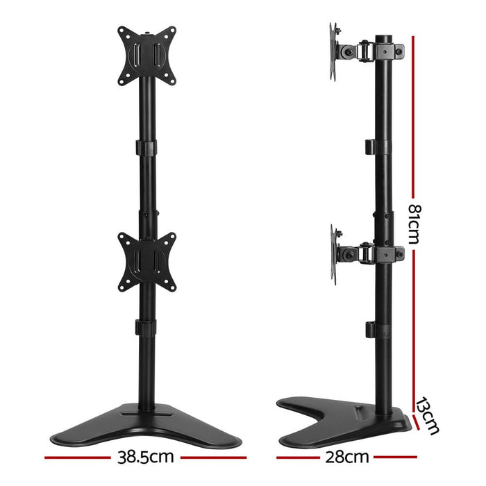 Goslash Picks Monitor Arm Stand Dual Mount Hd Led Tv