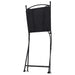 Mosaic Bistro Chairs 2 Pcs Grey Aliol