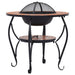 Mosaic Fire Pit Table Terracottaceramic Alixt