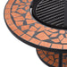 Mosaic Fire Pit Table Terracottaceramic Alixt