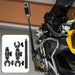 Motorcycle Handlebar Mount Selfie Stick With Fixed Clamps