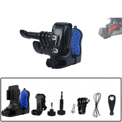 Motorcycle Helmet Chin Clamp Mount For Gopro Hero Series