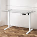 Motorised Standing Desk Frame Only Single Motor Height