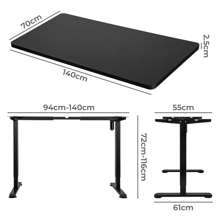 Motorised Standing Desk Height Adjustable Electric Sit