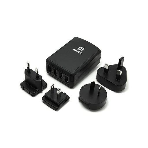 Mozbit 4.5a 4-port Usb Travel Wall Charger