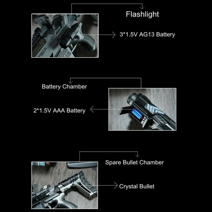 Multi Colour Bluetooth Paintball Gun