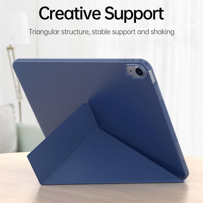 Multi Folding Tpu Leather Smart Tablet Case For Ipad 10th