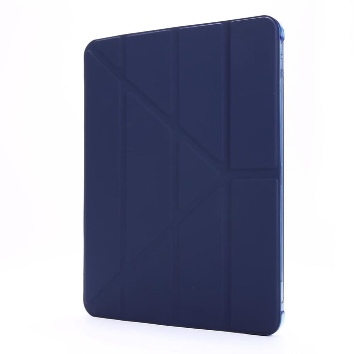 Multi Folding Tpu Leather Tablet Case With Holder And Pen