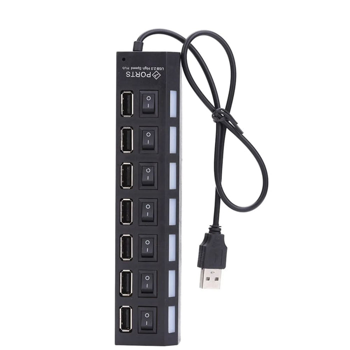 Multi Port Usb Hub Adapter For Pc/laptop