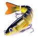 Multi Section Fish Minnow Bionic Sinking Lures 12.8cm 18g