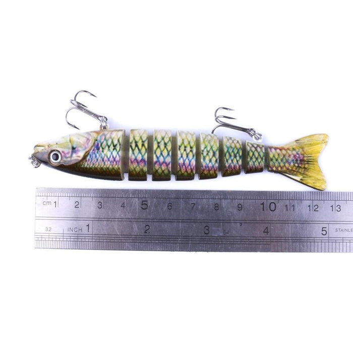 Multi Section Hard Baits For Fishing 12.7cm 18g Treble Hook