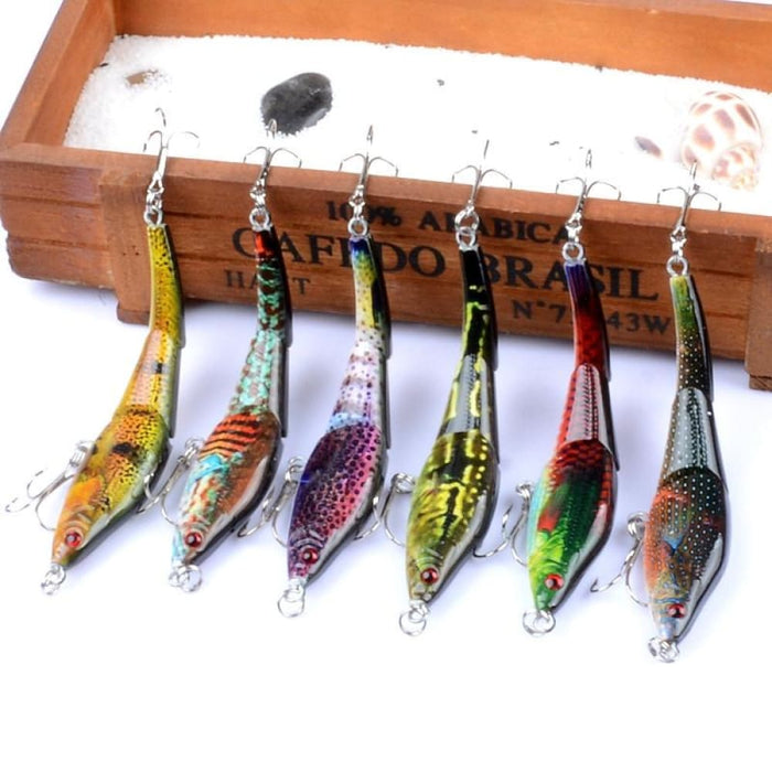 Multi Section Vib Hard Lures 9.5cm/8.9g Painted Bionic