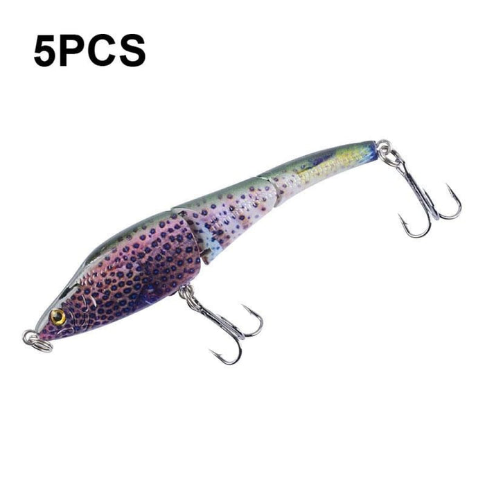 Multi Section Vib Hard Lures 9.5cm/8.9g Painted Bionic